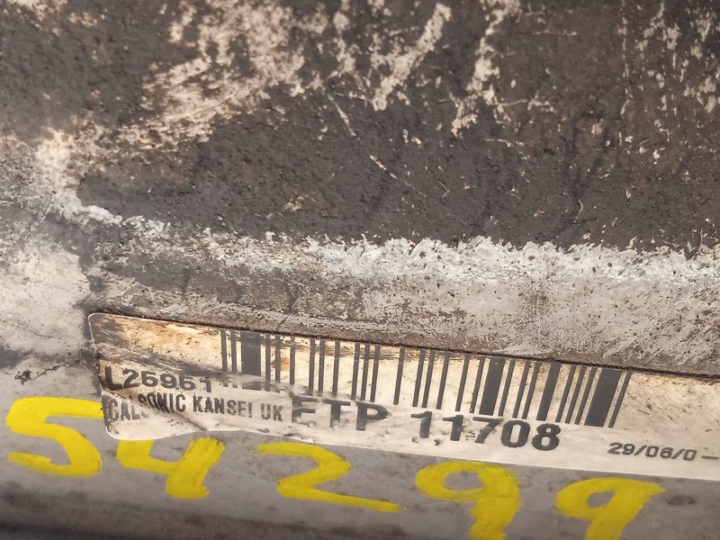 Recambio de intercooler para land rover discovery iii (l319) 2.7 td 4x4 referencia OEM IAM ETP11708 PML500010 