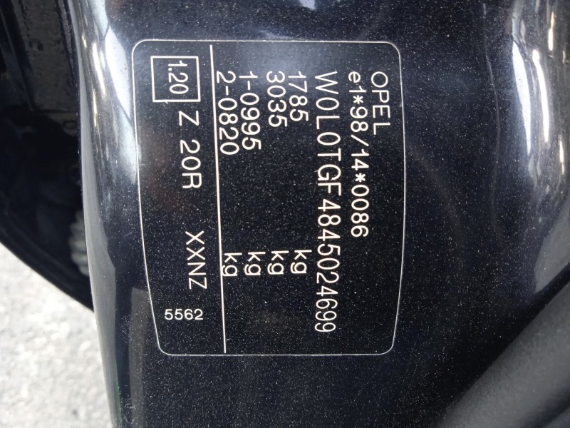 opel astra g hatchback (t98) del año 2003