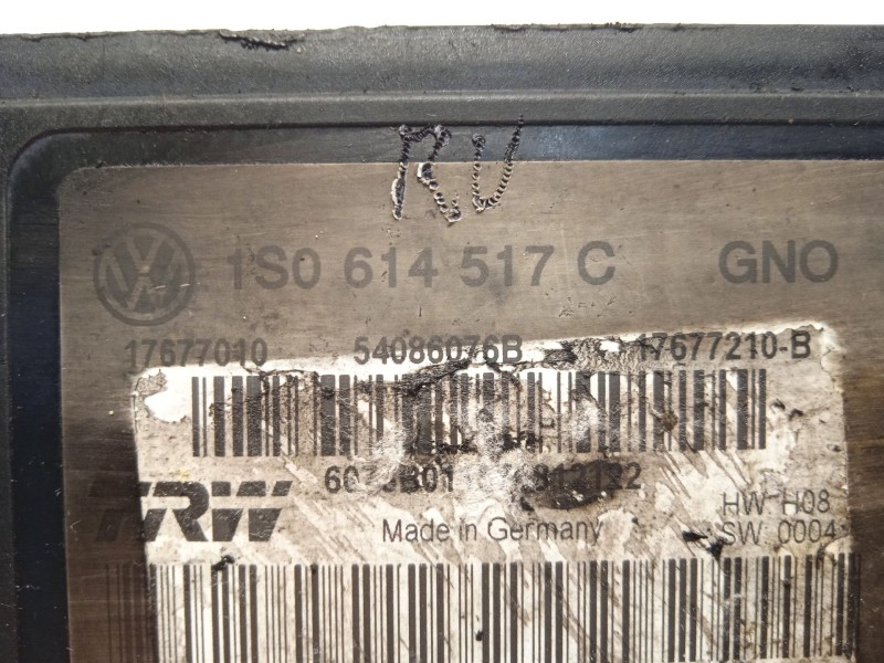 Recambio de abs para skoda citigo (nf1) 1.0 referencia OEM IAM 1S0614517C 54086076B 17677010