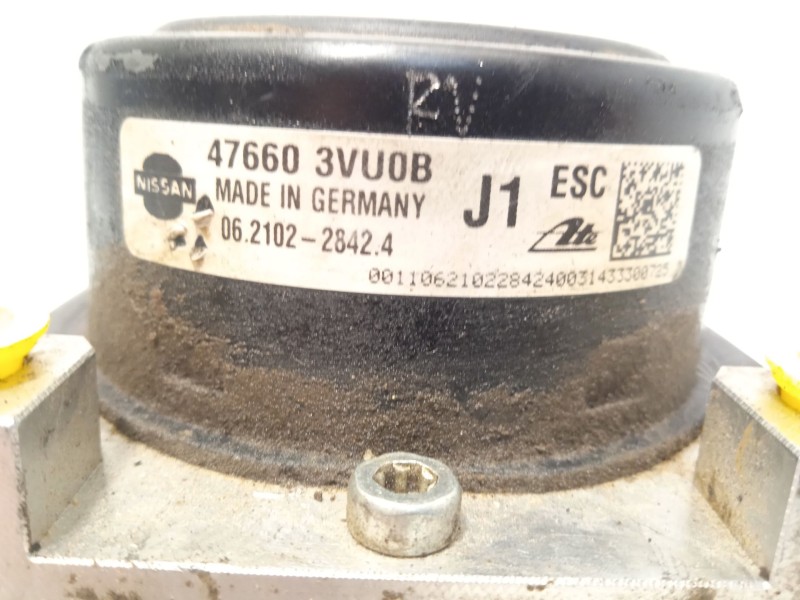 Recambio de abs para nissan note acenta referencia OEM IAM 476603VU0B 28515621003 06210228424