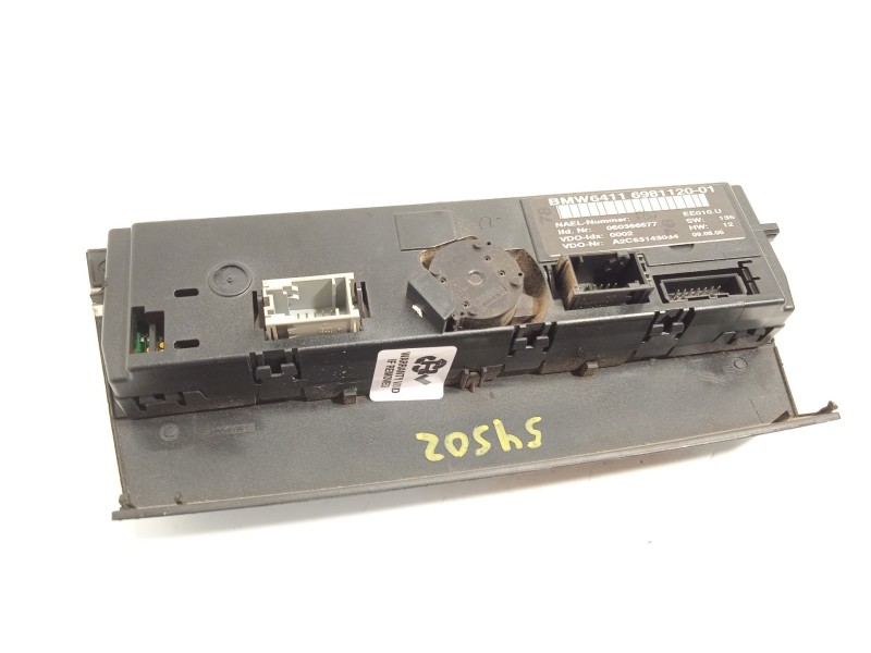 Recambio de mando climatizador para bmw 3 (e90) 320 d referencia OEM IAM 64116981120  A2C53143034