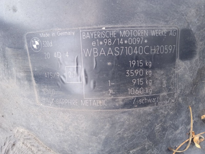 bmw 3 (e46) del año 2002