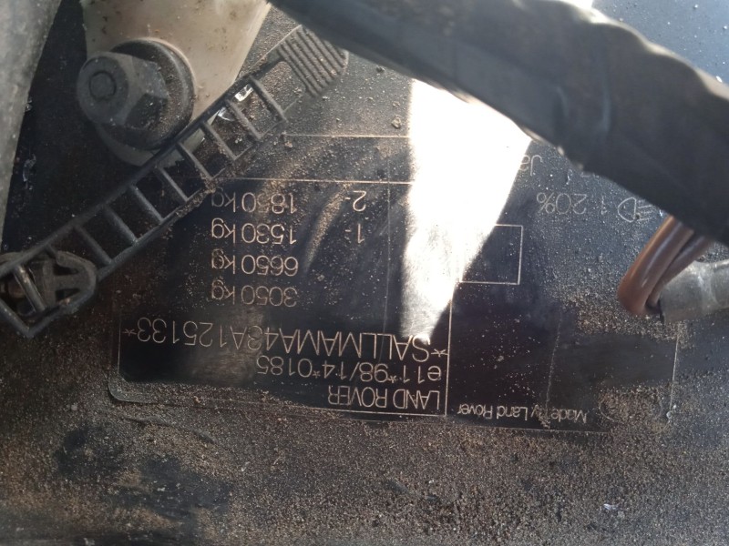 land rover range rover iii (l322) del año 2003