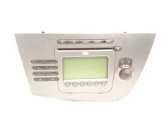 Recambio de sistema audio / radio cd para seat leon (1p1) 1.9 tdi referencia OEM IAM 1P1035186B 1P1035186BN87  2