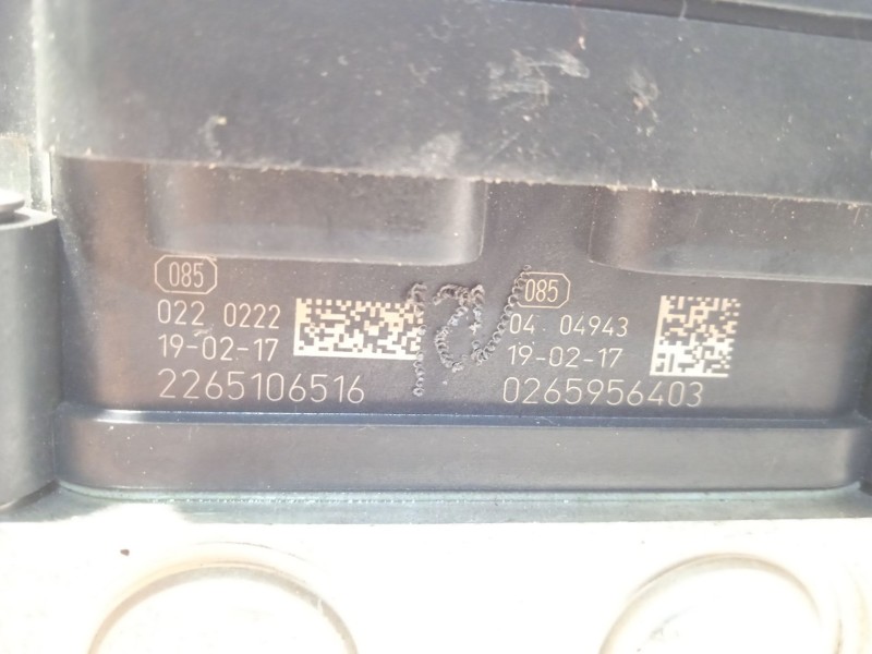 Recambio de abs para smart forfour basis (66kw) (453.044) referencia OEM IAM 476604765R 2265106516 269777