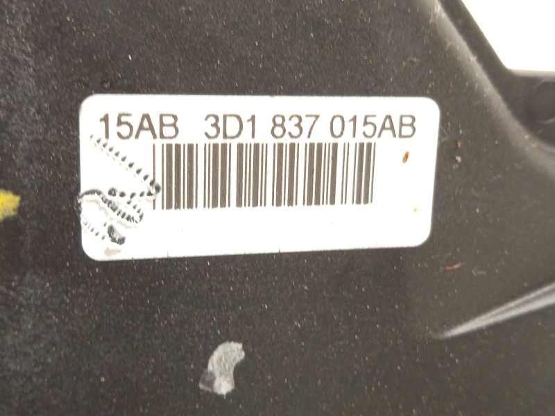 Recambio de cerradura puerta trasera derecha para volkswagen touran (1t1, 1t2) 1.9 tdi referencia OEM IAM 3D1837015AB  