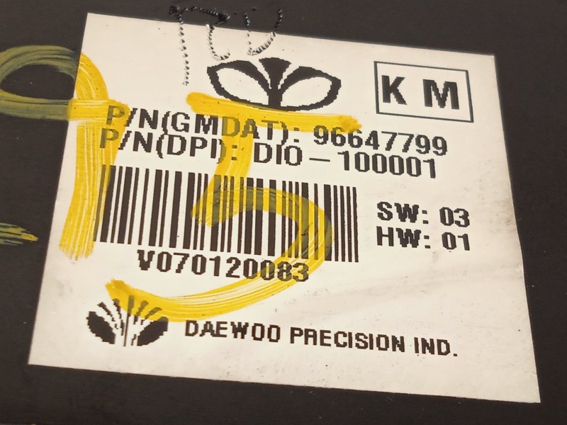 Recambio de pantalla multifuncion para chevrolet epica (kl1_) 2.0 d referencia OEM IAM 96647799  