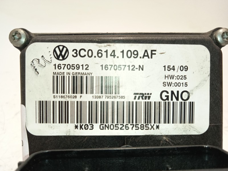 Recambio de abs para volkswagen passat b6 (3c2) 2.0 tdi referencia OEM IAM 3C0614109AF 16705912N 16705912