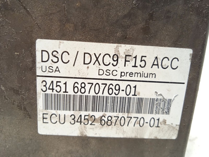 Recambio de abs para bmw x6 (f16, f86) xdrive 30 d referencia OEM IAM 34516874802 34526870770 269742
