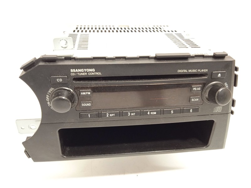 Recambio de sistema audio / radio cd para ssangyong actyon i 2.0 xdi referencia OEM IAM 8910009101 8910009101HBH 
