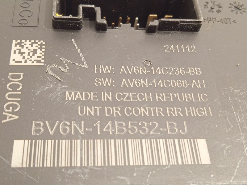 Recambio de centralita confort para ford focus iii 1.0 ecoboost referencia OEM IAM BV6N14B532BJ 1799121 