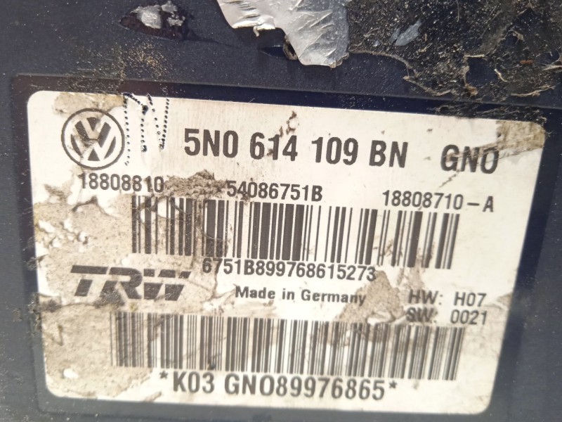 Recambio de abs para volkswagen tiguan (5n_) 2.0 tdi referencia OEM IAM 5N0614109BN 54086751B 18808810