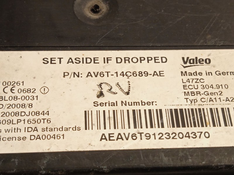 Recambio de modulo electronico para ford focus iii 1.0 ecoboost referencia OEM IAM AV6T14C689AE 1846729 