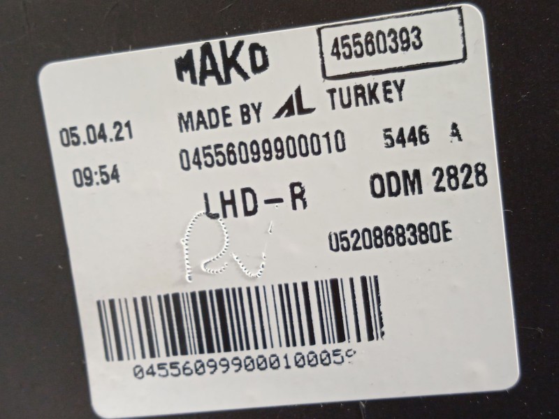 Recambio de faro derecho para peugeot bipper tepee 1.3 hdi 80 referencia OEM IAM 45560393 1634151880 