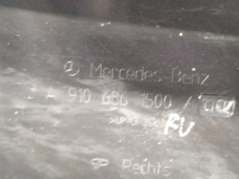 Recambio de faldon lateral para mercedes-benz sprinter iii furgón rwd / awd (02-2018) 419 cdi rwd l2 (907.643) referencia OEM IA