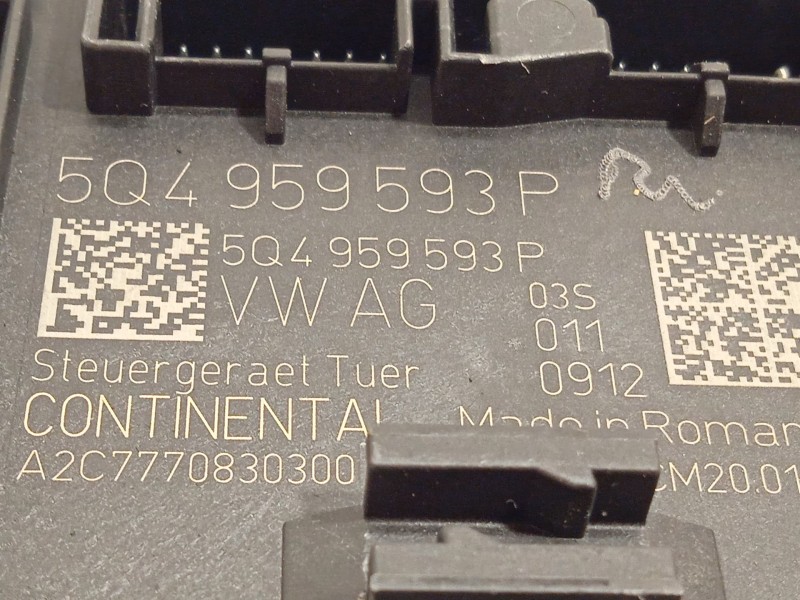 Recambio de centralita confort para volkswagen tiguan (ad1, ax1) 2.0 tdi referencia OEM IAM 5Q4959593P  