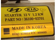 Recambio de motor arranque para hyundai i30 (gd) 1.4 referencia OEM IAM 3610003701  8000685 2