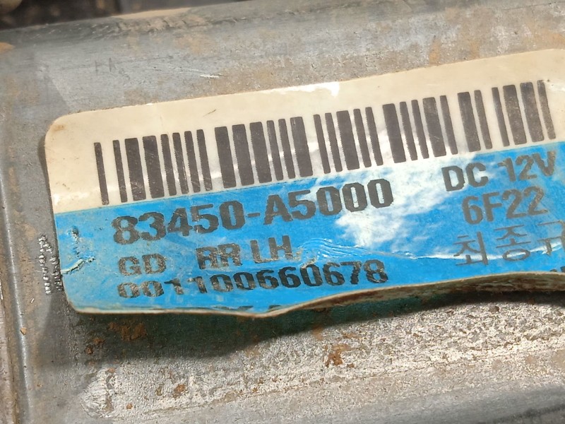 Recambio de elevalunas trasero izquierdo para hyundai i30 (gd) 1.4 referencia OEM IAM 83470A6020 83450A5000 