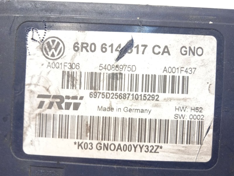 Recambio de abs para skoda rapid ambition referencia OEM IAM 6R0614517CA A001F306 54086975D