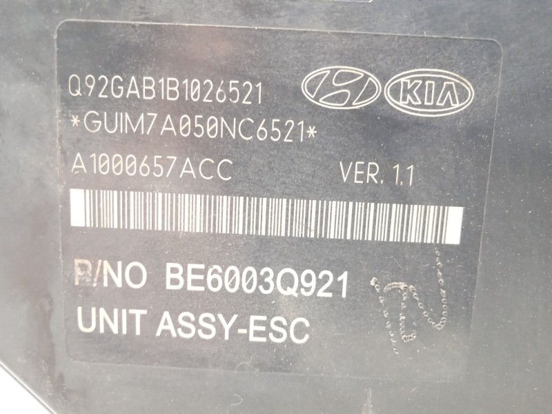 Recambio de abs para kia carens ( ) drive referencia OEM IAM 58910A4410 BE6003Q921 60BH6013Q921