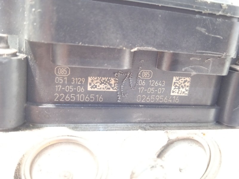 Recambio de abs para peugeot partner kasten confort l1 referencia OEM IAM 9811148380 2265106516 269754