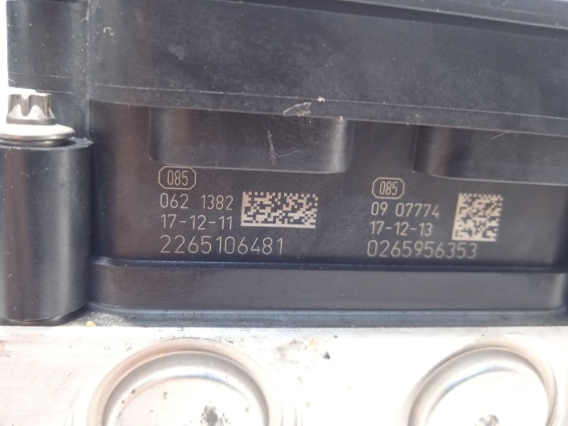 Recambio de abs para peugeot 308 gt line referencia OEM IAM 9812786180 9826037080 269936