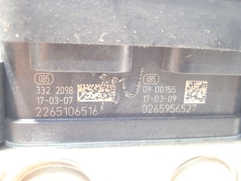 Recambio de abs para renault kadjar (ha_, hl_) 1.6 dci 130 referencia OEM IAM 476605200R 0265956527 269829