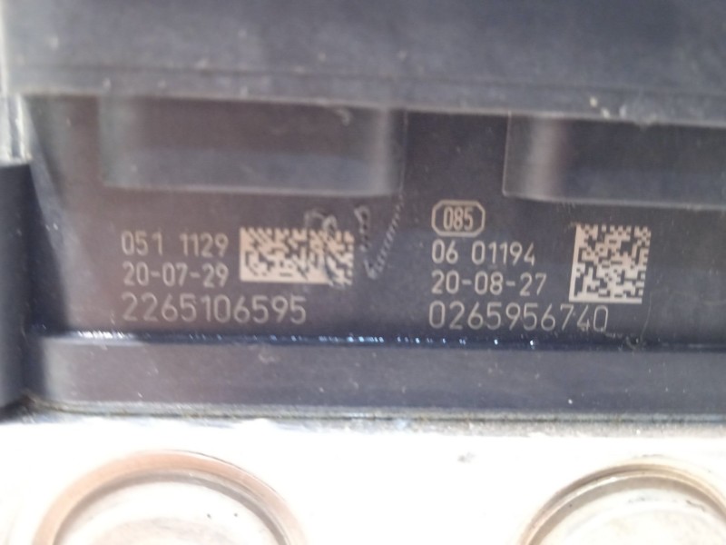 Recambio de abs para renault captur ii zen referencia OEM IAM 476609106R 0265956740 970112