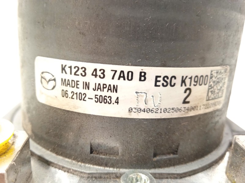 Recambio de abs para mazda cx-5 (kf) 2.0 referencia OEM IAM K123437A0B 28515841083 06210250634