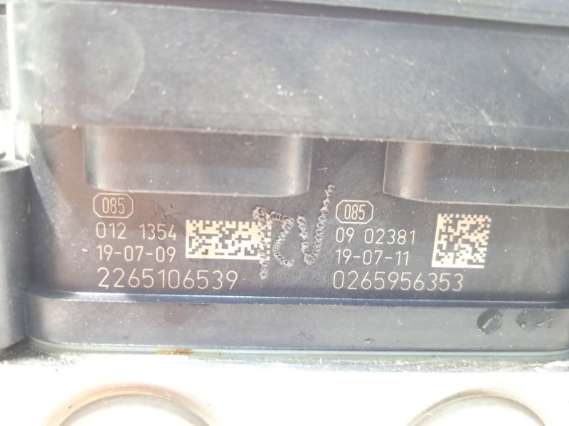 Recambio de abs para peugeot 3008 allure referencia OEM IAM 9812786180 2265106539 269959