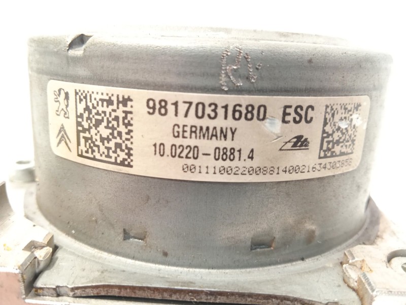 Recambio de abs para peugeot 208 style referencia OEM IAM 9817031680 10091539473 10022008814