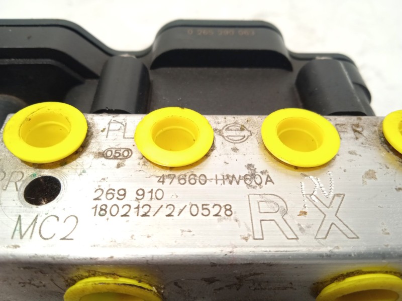 Recambio de abs para nissan qashqai (j11) acenta referencia OEM IAM 47660HW60A 2265106455 269910