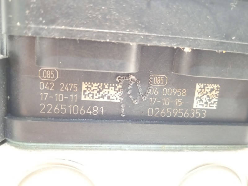 Recambio de abs para peugeot 308 allure referencia OEM IAM 9812786180 9826694380 269959