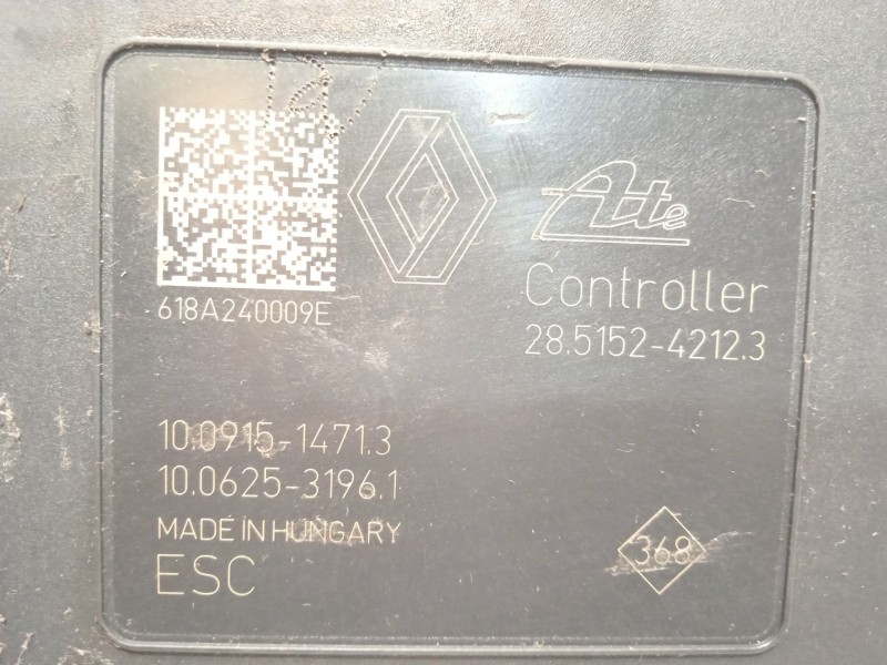 Recambio de abs para dacia lodgy stepway referencia OEM IAM 476600078R 28515242123 10022006554