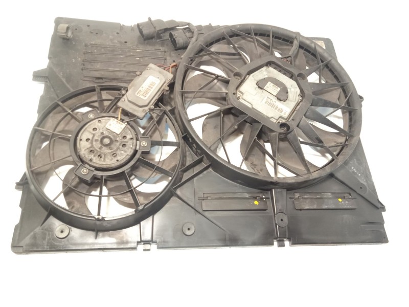 Recambio de electroventilador para porsche cayenne (9pa) s 4.5 referencia OEM IAM 7L0121203G 7L0959455E 0130706809