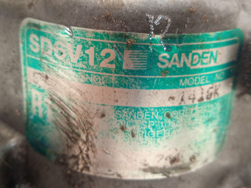 Recambio de compresor aire acondicionado para renault kangoo (kc0/1_) 1.5 dci (kc07) referencia OEM IAM 8200316164  SD6V12