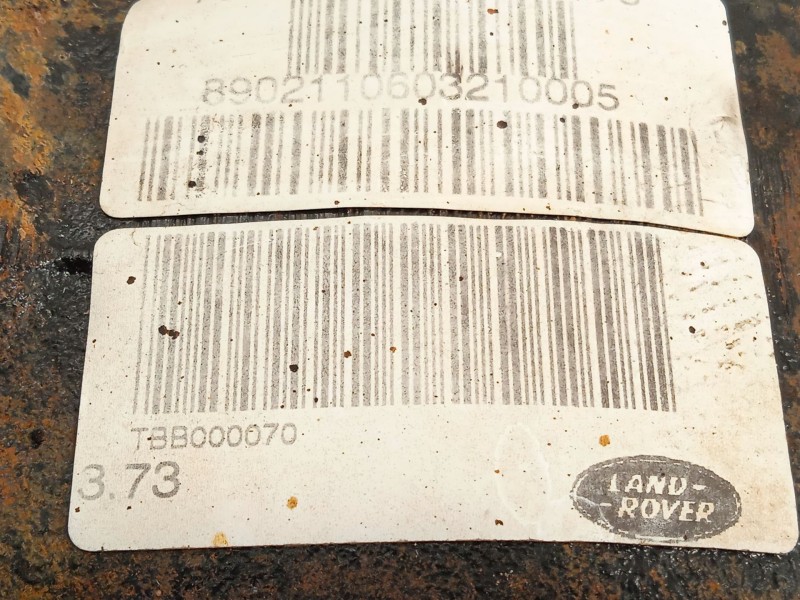 Recambio de diferencial trasero para land rover range rover iii (l322) 4.4 4x4 referencia OEM IAM TBB000070  