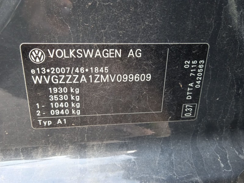 volkswagen t-roc (a11, d11) del año 2021