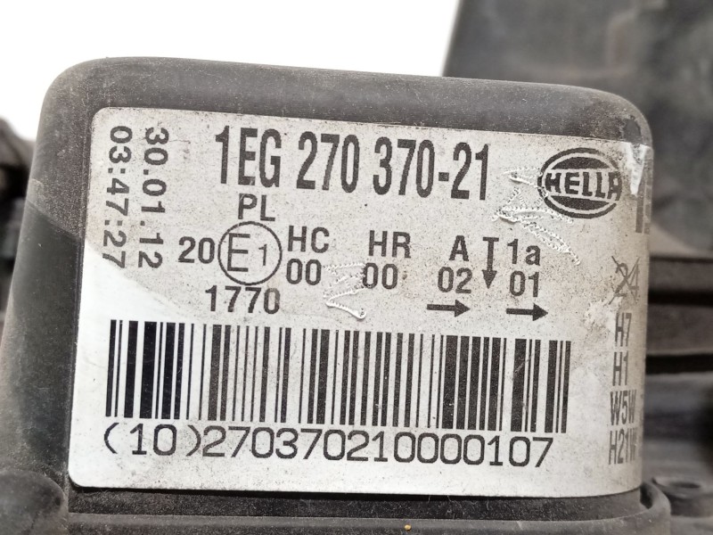 Recambio de faro izquierdo para opel astra h gtc (a04) 1.6 (l08) referencia OEM IAM 93178635  1EG270370