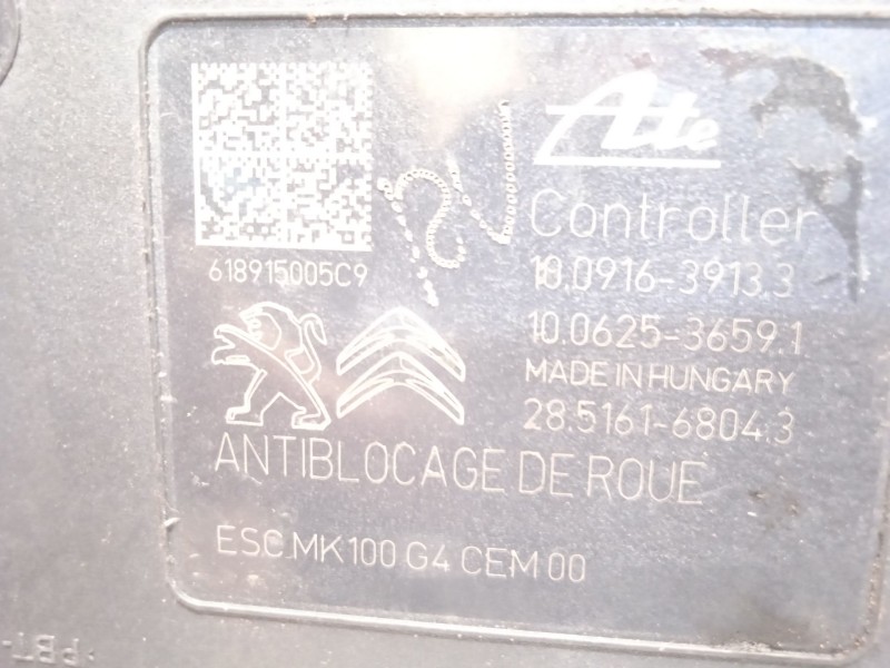 Recambio de abs para peugeot 208 (p2) tech edition referencia OEM IAM 9822654880 10091639133 10022012064