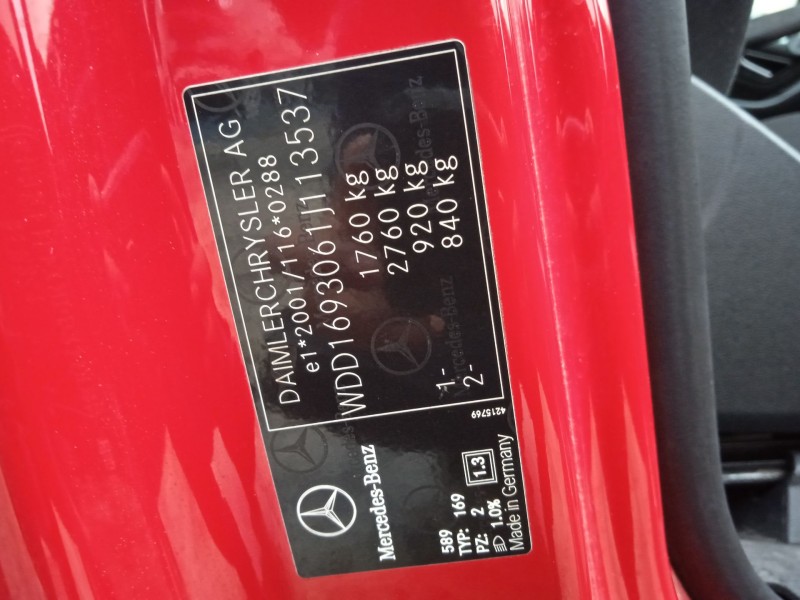 mercedes-benz clase a (w169) del año 2005