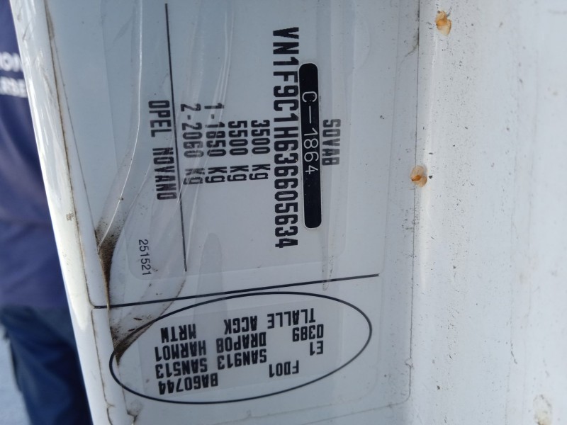 opel movano a furgoneta (x70) del año 2007