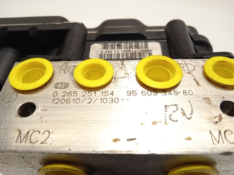 Recambio de abs para citroën c4 picasso millenium referencia OEM IAM 9660934580 0265951829 0265251154