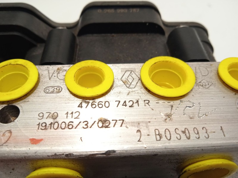 Recambio de abs para renault clio v zen referencia OEM IAM 476607421R 2265106627 970112