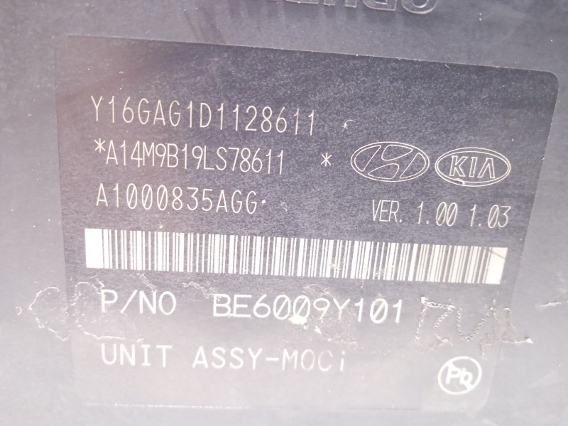 Recambio de abs para hyundai tucson (tl, tle) 1.6 crdi referencia OEM IAM 58920D7560 BE6009Y101 BH6014Y151