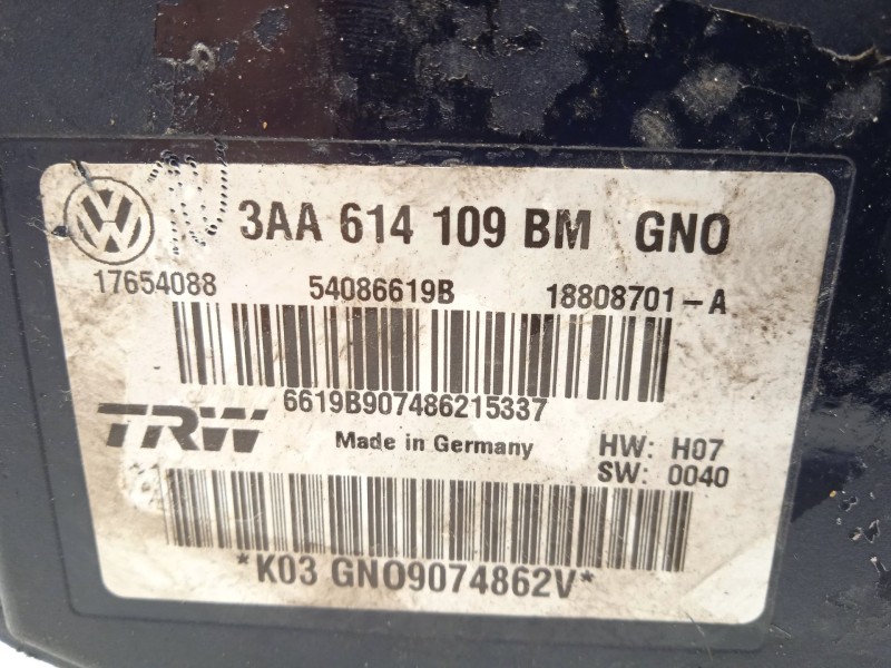 Recambio de abs para volkswagen cc (358) advance bluemotion referencia OEM IAM 3AA614109BM 17654088 54086619B