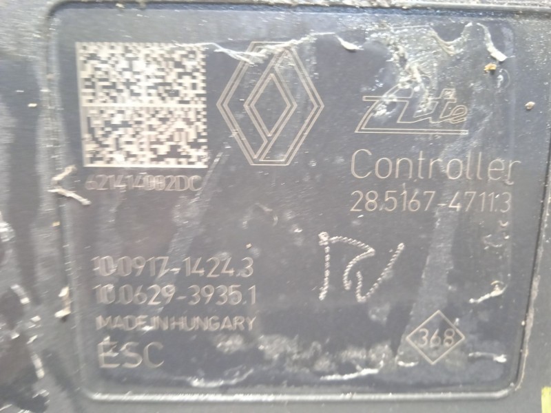 Recambio de abs para renault megane iv berlina 5p 1.3 tce referencia OEM IAM 476608745R 28516747113 10022023944