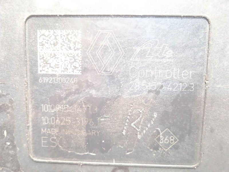 Recambio de abs para dacia dokker ambiance referencia OEM IAM 476600078R 28515242123 10022006554