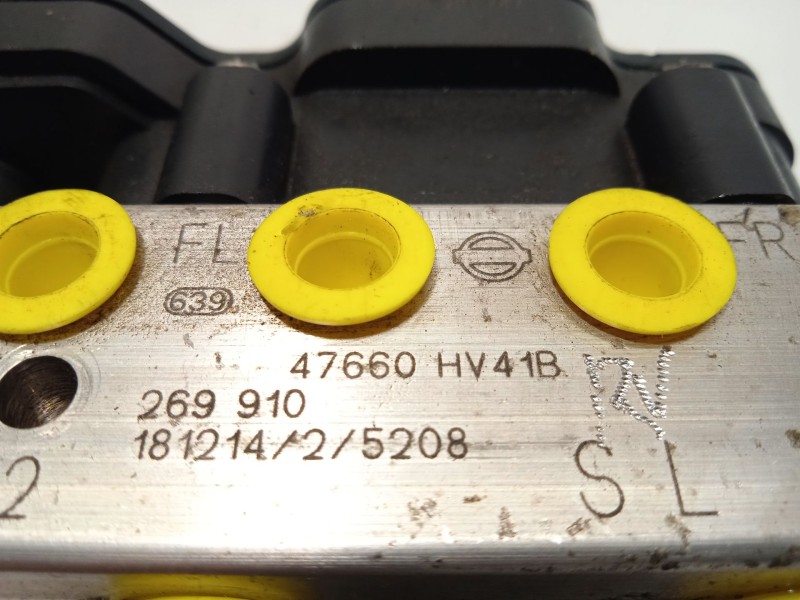 Recambio de abs para nissan qashqai ii suv (j11, j11_) 1.3 dig-t referencia OEM IAM 47660HV41B 2265106455 269910