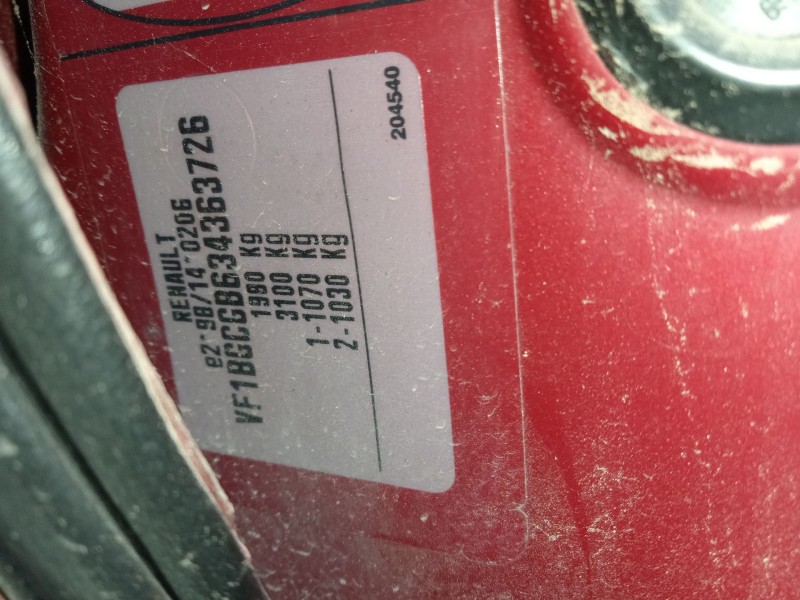 renault laguna ii (bg0/1_) del año 2005